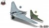 Zoukei-Mura SWS7201 Ho 229 Horten 1/72 & 1/144